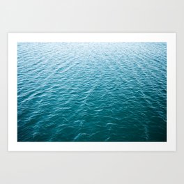 Ocean Blues | Landscape Photography | Beach | Travel Art Print