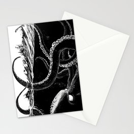 Kraken Rules the Sea Stationery Card
