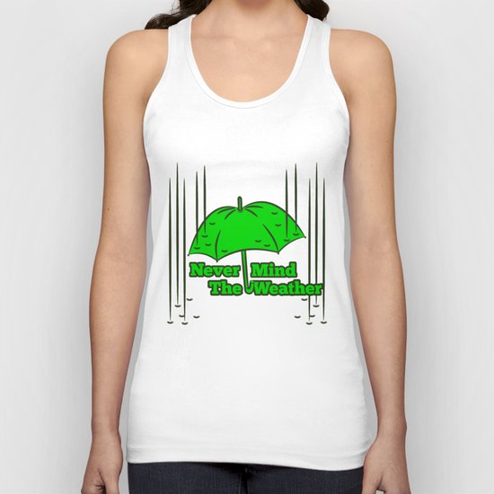 Umbrella Unisex Tank Top