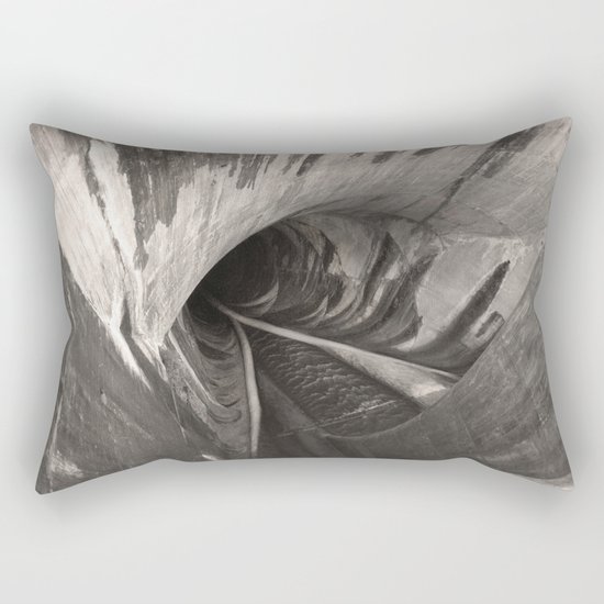 Dam Reticulation - the Void Rectangular Pillow