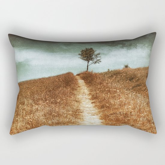Tree On The Way Rectangular Pillow