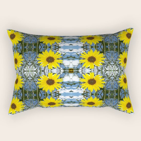 Sunflower Rectangular Pillow