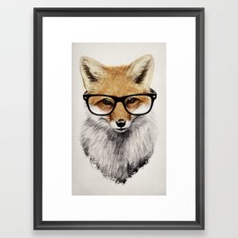 Mr. Fox Framed Art Print