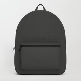 BROADWAY Dark neutral solid color Backpack | Deep, Solidcolor, Colour, Vandyck, Black, Painting, Dark, Minimalist, Dusty, Earthy 