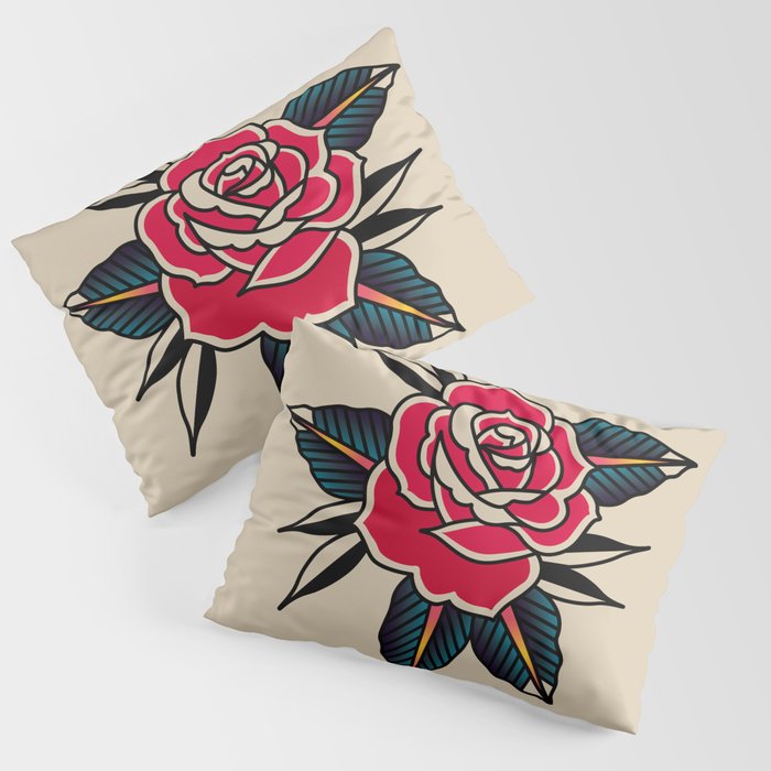 Rose Traditional Pillow Sham