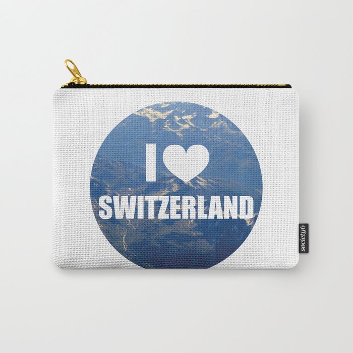 I Love Switzerland Carry-All Pouch