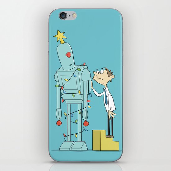 Robot Tree iPhone & iPod Skin
