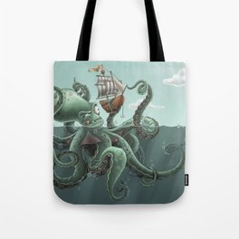 Kraken wants to play Tote Bag