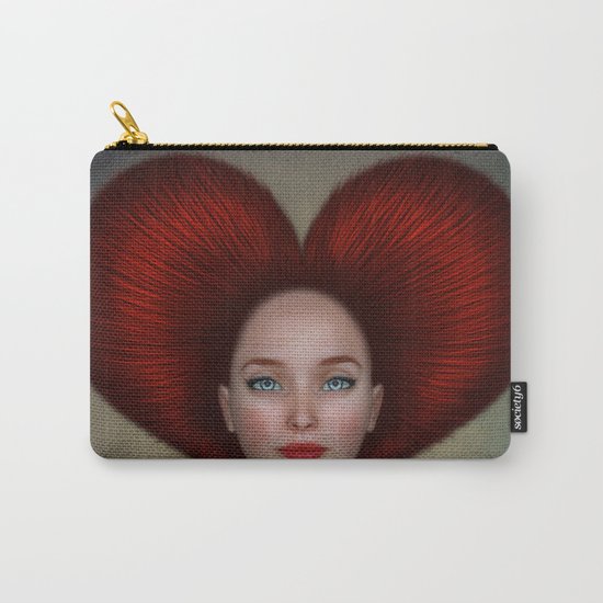 Queen of Hearts Carry-All Pouch