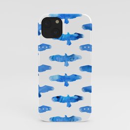 American eagles. Pattern. Watercolor. iPhone Case