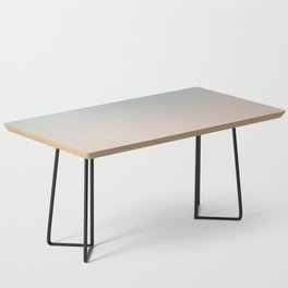 Soft Gradient Ombre Gradual Geometric Artwork Coffee Table