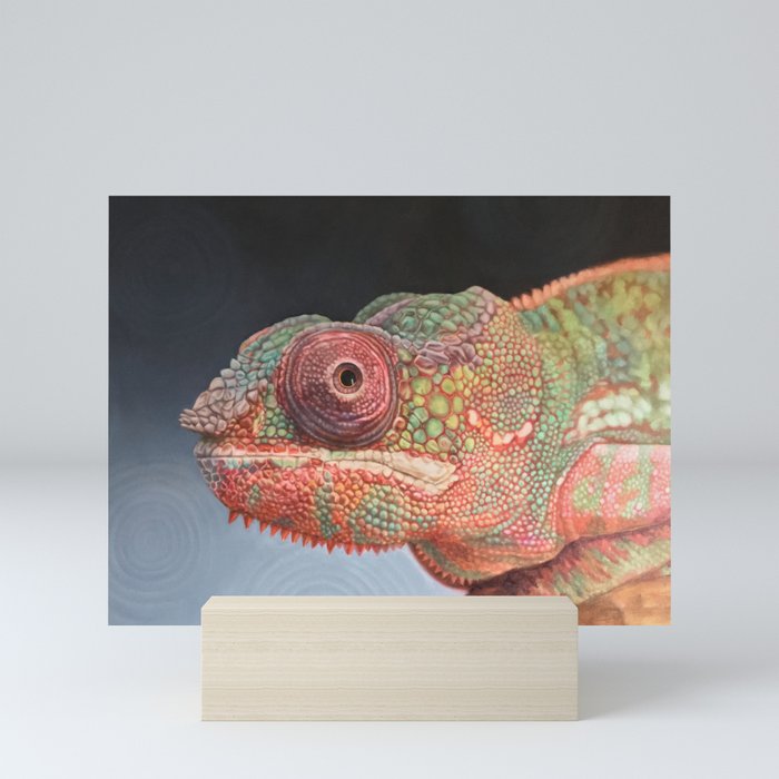 Panther Chameleon Mini Art Print