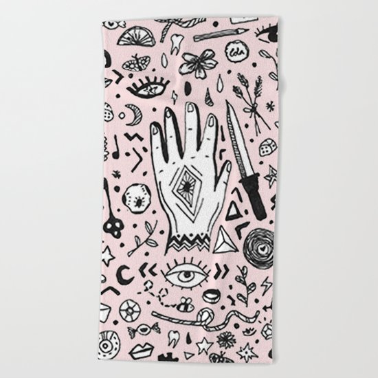 Alchemy (rose) Beach Towel