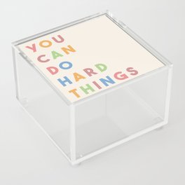 You Can Do Hard Things Acrylic Box