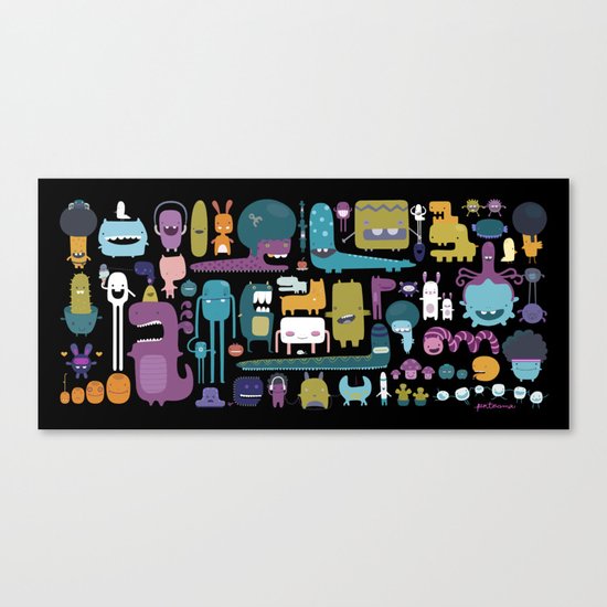 MONSTERS Canvas Print