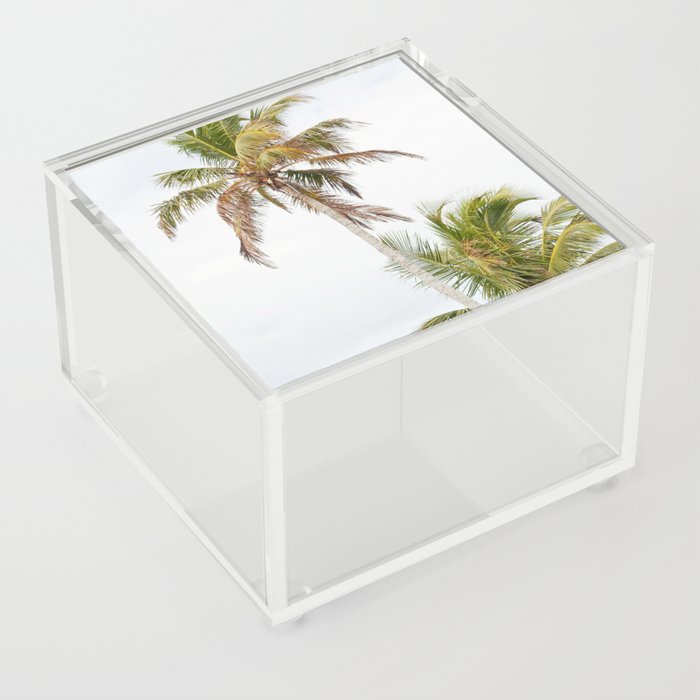 Floridian Palms #1 #tropical #wall #art #society6 Acrylic Box