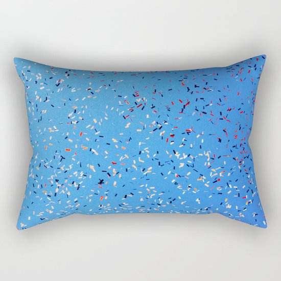 ABSTRACT PATTERN / CONFETTI IN THE SKY Rectangular Pillow