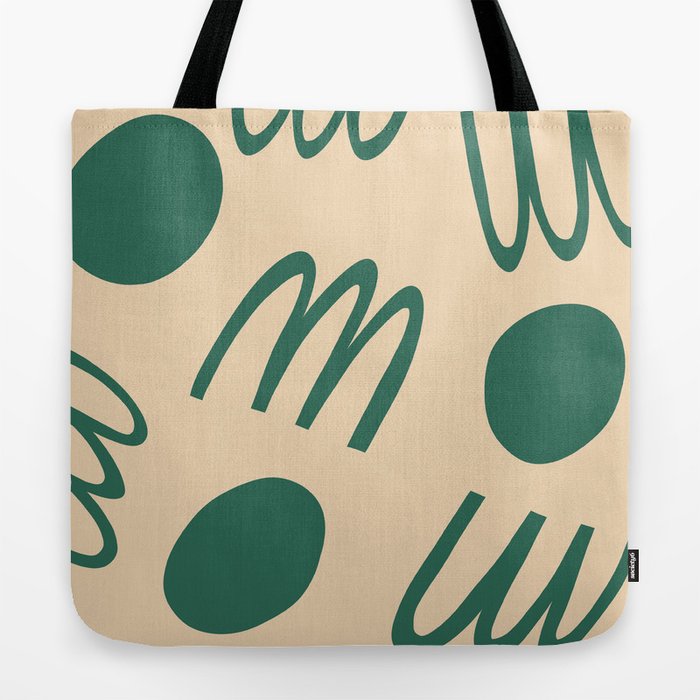 Nice things green Tote Bag by Bonne nouvelle design Society6