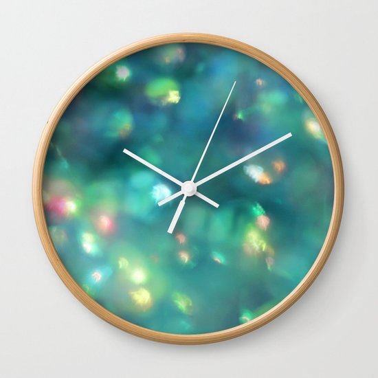 Jewels of the Sea Wall Clock