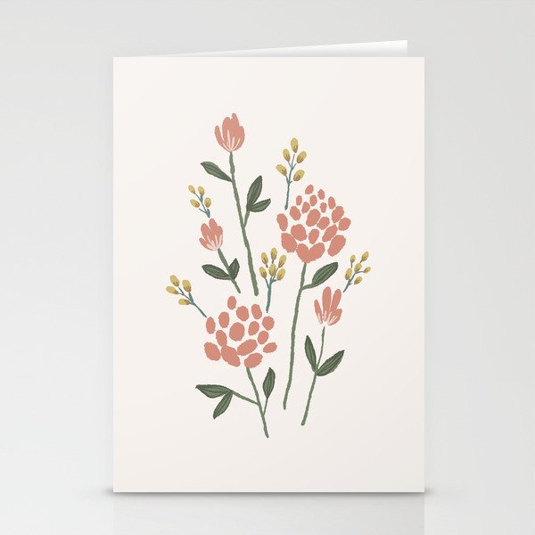 Wildflowers - Blush Stationery Cards