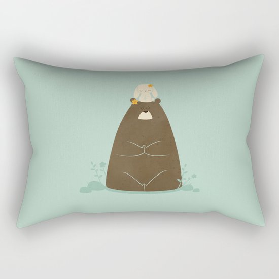 Namaste Rectangular Pillow