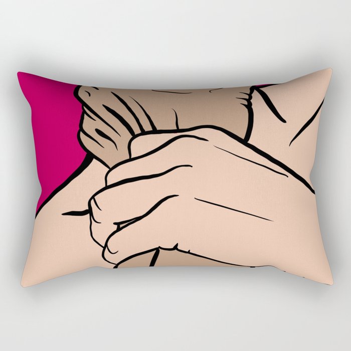 choke Rectangular Pillow