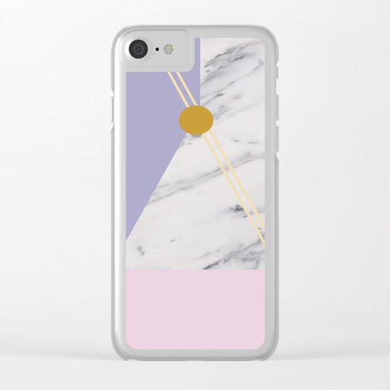 Minimal Complexity v.4 Clear iPhone Case