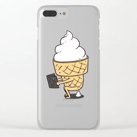 Everyone Poops by ilovedoodle Clear iPhone Case