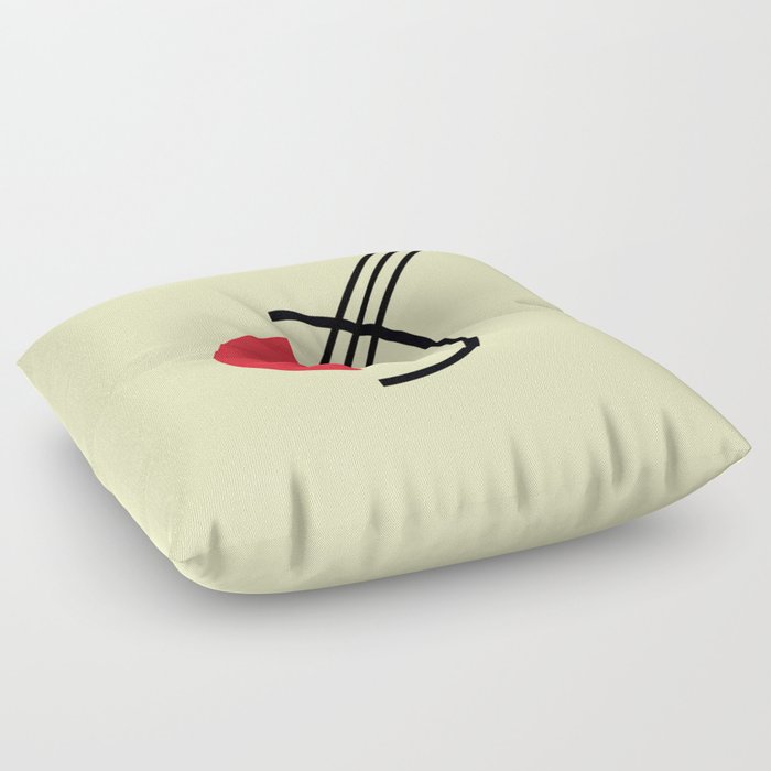 Abstract Shapes Floor Pillow