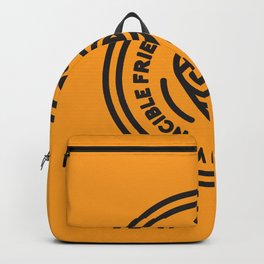 Hello Love Backpack | Design, Sad, Eyes, Logo, Yelow, Music, Watercolor, Benhoward, Pop Art, Pattern 