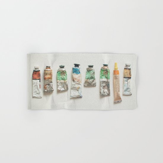 Oil Paints Hand & Bath Towel