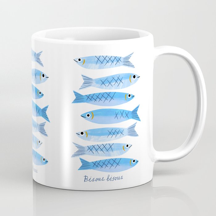 Kiss kiss sardines Coffee Mug