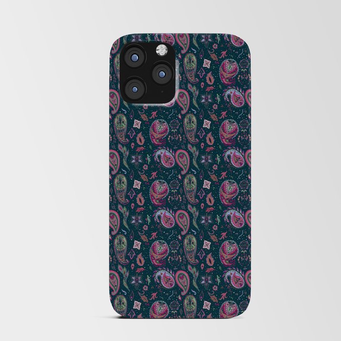 Paisley iPhone Card Case