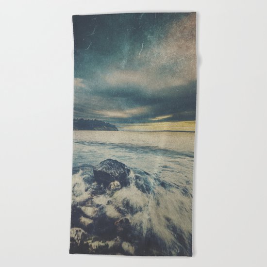 Dark Square Vol. 10 Beach Towel