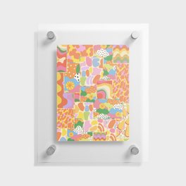Patchwork#2 Floating Acrylic Print