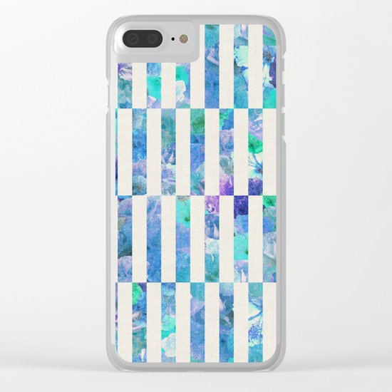 FLORAL ORDER Clear iPhone Case