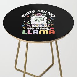 Kindergarten No ProbLlama Side Table