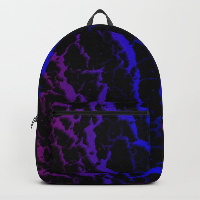 Cracked Space Lava - Purple/Blue Backpack