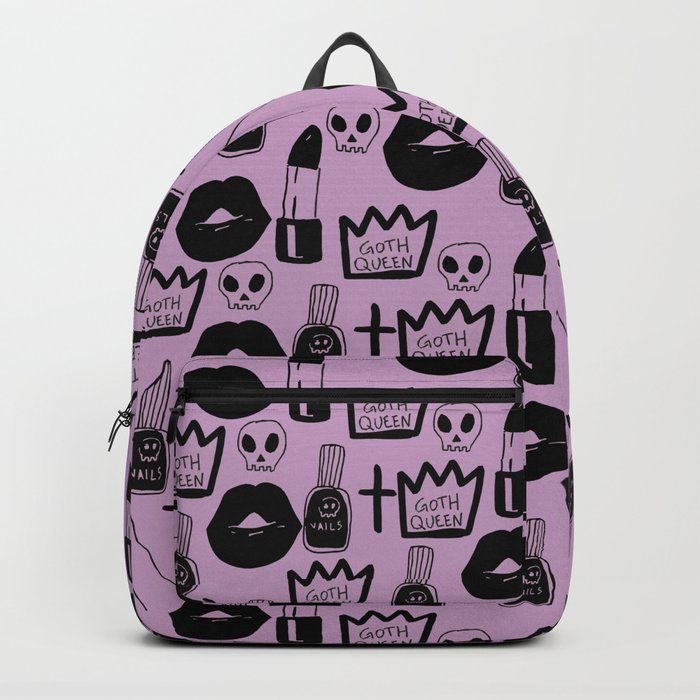 Goth school backpack outlet