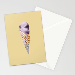 Ice Cream Cone Stationery Cards