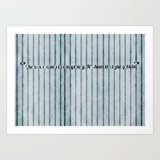 Where the light emerges Art Print