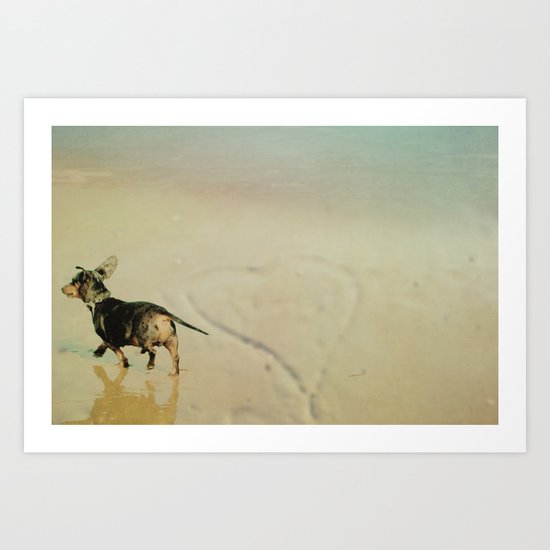 Puppy Love Art Print