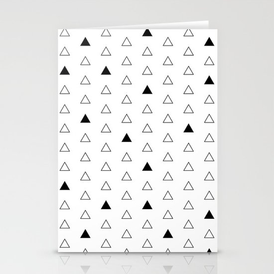Little Triangles Stationery Cards