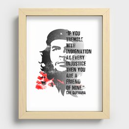 Che Guevara Revolutionary Political  Quote. Protest. Recessed Framed Print