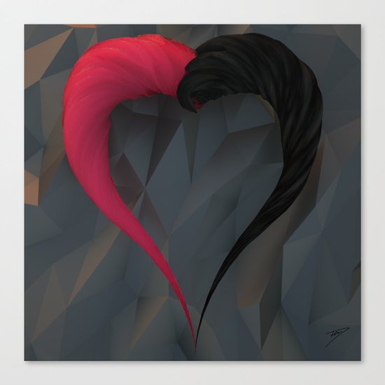 SU-bstance: Löve Canvas Print