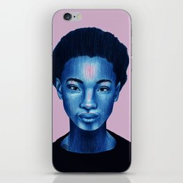 blue hours iPhone Skin