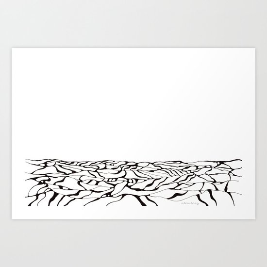 Oceanscape No. 2 Art Print