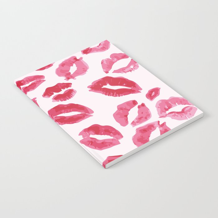 Lipstick Kisses Notebook