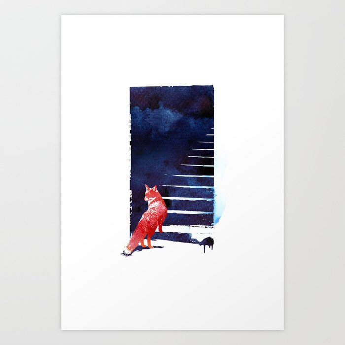Discover the motif SHOULD I STAY? by Robert Farkas as a print at TOPPOSTER
