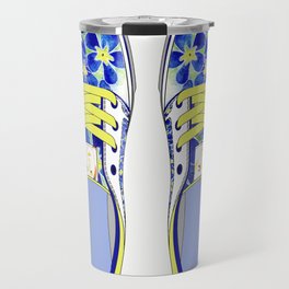 shoe design for t-shirt Travel Mug